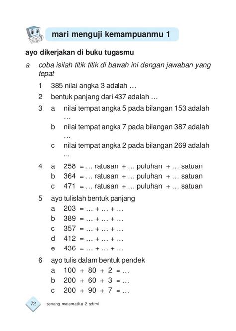 Contoh Soal Soal Matematika Kelas 1 Tentang Puluhan Dan Satuan