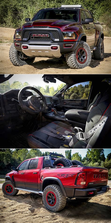 Dodge Ram Rebel TRX Concept Is Powered By Supercharged HP V And Has