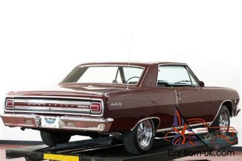 1965 Chevrolet Chevelle Correct Colors And Trim Real 138 Super Sport