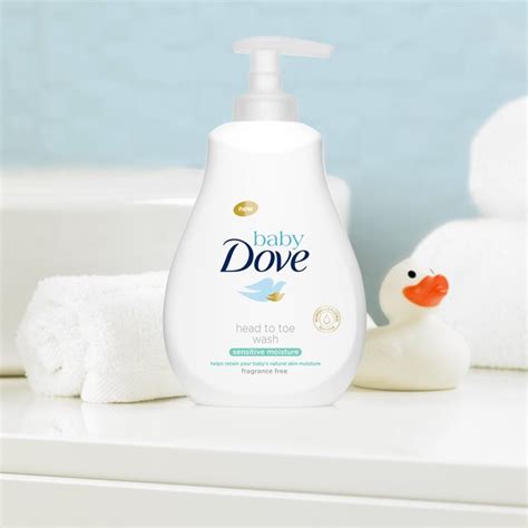 Baby Dove Sensitive Moisture Fragrance Free Head To Toe Wash Ocado