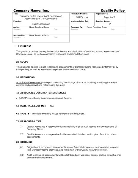 Gmp Audit Report Template Professional Templates Professional Templates