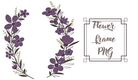 Oval Flower Frame Png Graphic By Aneisspiaf Creative Fabrica