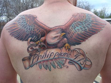 Los Mejores Tatuajes De Aguilas En El Espalda Diseños De Tatuajes De
