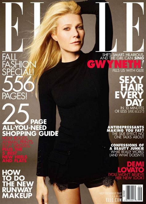 Montagues And Capulets Gwyneth Paltrow Elle Us Sept 11