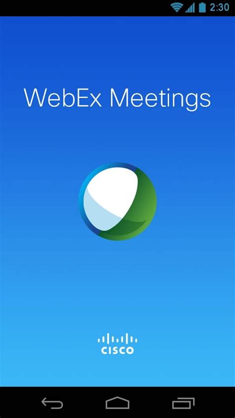 Joining cisco webex meetings is a breeze. Cisco WebEx Meetings - Android Apps on Google Play