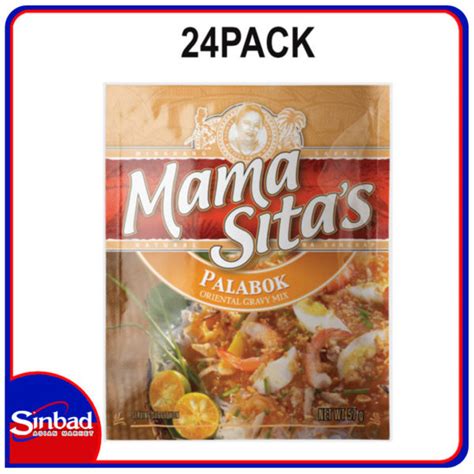 Buy Mama Sitas Palabok Oriental Gravy Mix 57g X 24pack Online In