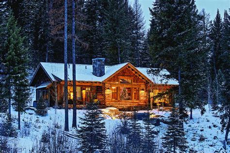 9 Winter Log Cabin Getaways Cabins In The Woods Log Home Living