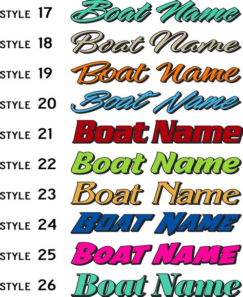 Boat Name Decal Custom Hull Graphic Premium Marine Vinyl Etsy