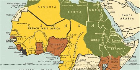 These Amazing Maps Show The True Diversity Of Africa | Africa map, French west africa, Africa