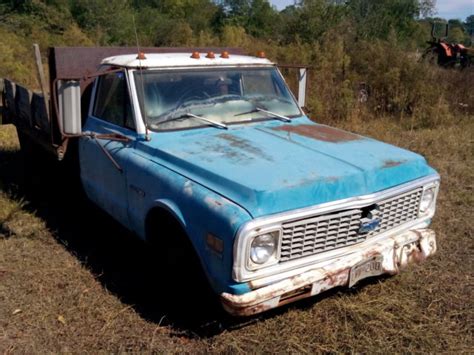 1972 Chevrolet C30 Dually Steel Bed Pto Dump For Sale
