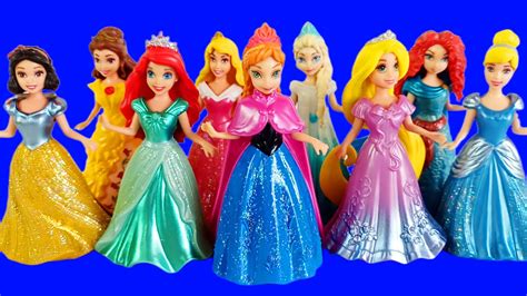 5 Minutes Satisfying With Unboxing Disney Princesses Candy Dress Play Set Unboxing Asmr Youtube