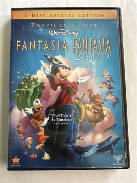 Fantasia Fantasia 2000 Dvd 2010 Special Edition 2 Disc 2 Movie