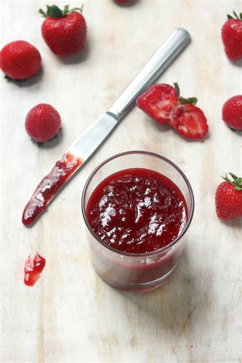 Easy 3 Ingredient Strawberry Jam Strawberry Jam Strawberry Recipes