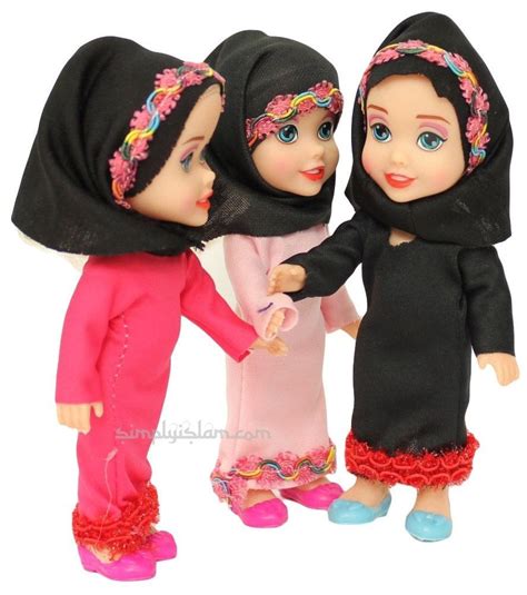 Islamic Doll Mini Muslimah 6 Plastic Toy T Present Girl Eid Toys T Plastic Toys Dolls