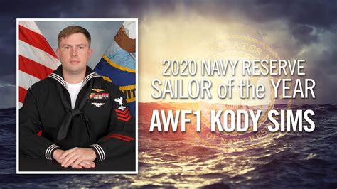 Cnr Announces 2020 Navy Reserve Sailor Of The Year During Virtual