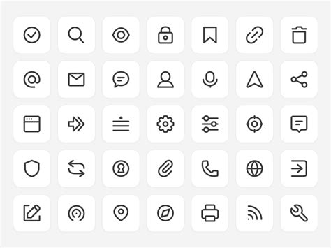 Super Basic Icons 128 Free Icons by Bunin Dmitriy on Dribbble