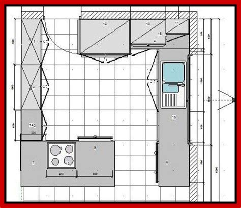 Best Kitchen Floor Plans Square Kitchen Layout