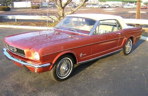 1966 Ford Mustang Convertible Emberglo