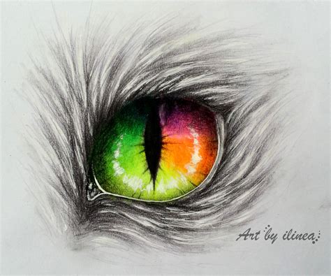 Rainbow Cat Eye By Ilinea On Deviantart