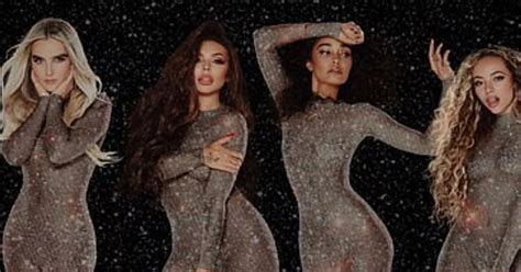 little mix pose in sheer sparkling bodysuits for their sexiest photoshoot yet mirror online