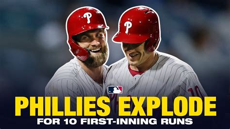 Phillies Score Runs In The St Inning Vs Mets Youtube