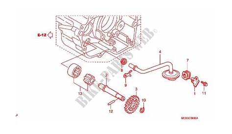 honda crf 450 engine diagram