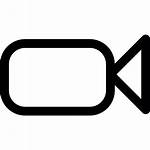 Outline Icon Sign Camera Videocamera Videocam Vector