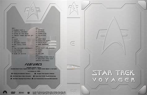 Star Trek Voyager Season 6 Tv Dvd Custom Covers 873star Trek