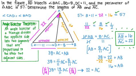 How To Find The Length Of A Triangle Bisector