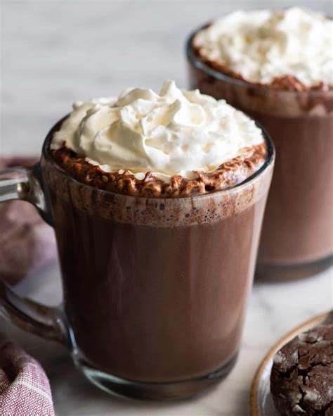 Homemade Hot Chocolate Recipe Hot Cocoa
