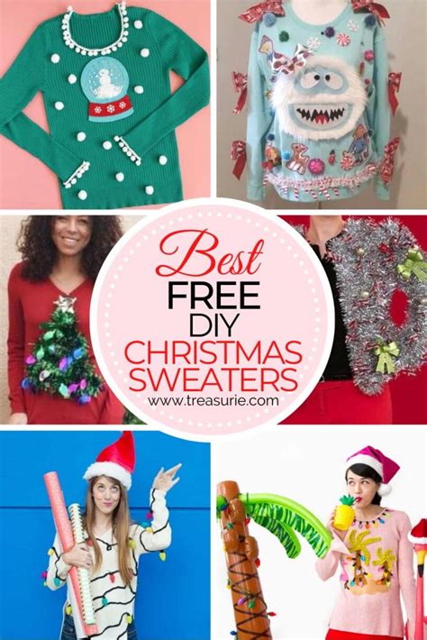 21 Diy Ugly Sweaters And How To Make Your Own Treasurie