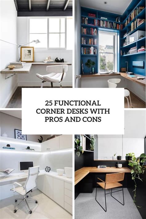 25 Functional Corner Desks With Pros And Cons Shelterness