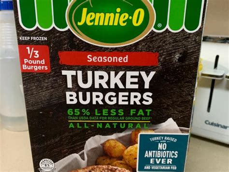 Jennie-O Seasoned Turkey Burgers Nutrition Facts - Eat This Much