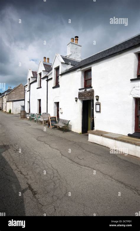 Exterior Of The Stein Inn The Oldest Pub On The Isle Of Skye Scotland