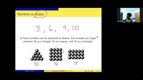 Math Circle Session 1 Introduction Square Numbers Youtube