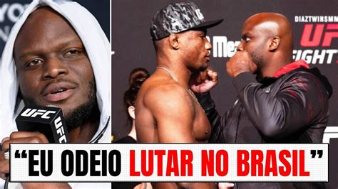 Derrick Lewis Critica O Brasil E Revela Que Nem Conhece Jailton