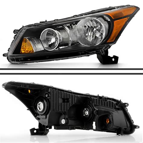 Spyder HD JH HA10 4D AM BK Black Euro Headlights