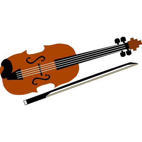 Violin Vector Image Free Svg
