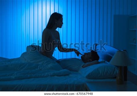 man woman have sex bed night写真素材670567948 shutterstock