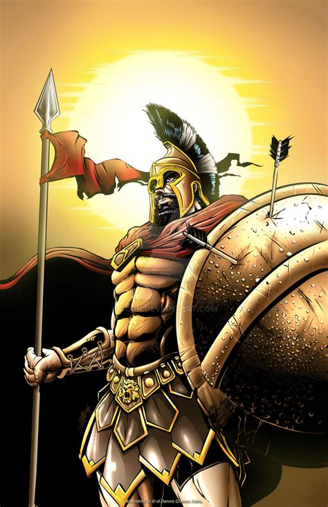 Spartan Leonidas By Dcon On Deviantart