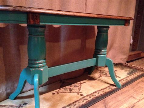 Is located in bertram texas (a stone's throw from austin). Tranquil Turquoise Sofa Table looks like it was just pulled from grandma's attic! Freshly ...
