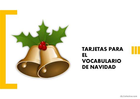 Tarjetas De Navidad Christma English Esl Powerpoints