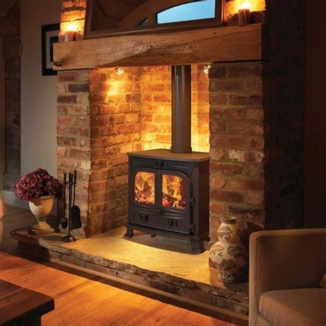 20+ Impressive Fireplace Design Ideas - COODECOR in 2021 | Home