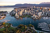 Aerial view of Vancouver - Receptour Canada