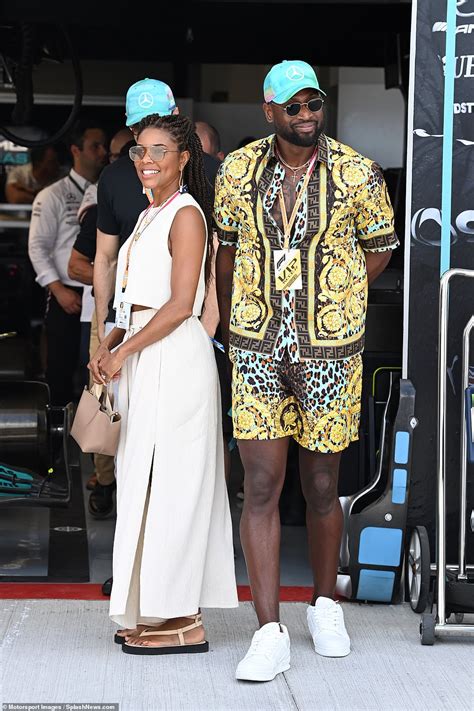 Gabrielle Union And Dwyane Wade Look Fashionable As They Lead Stars At
