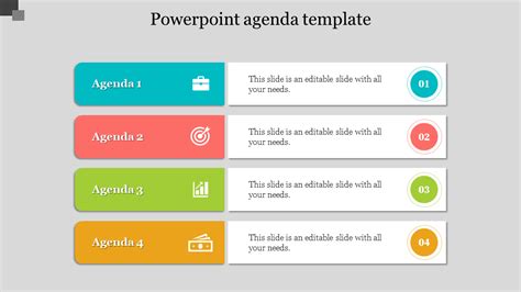 Get This Customizable Powerpoint Agenda Template Presentation