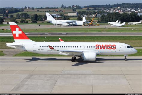 Hb Jcp Swiss Airbus A220 300 Bd 500 1a11 Photo By Christoph Plank