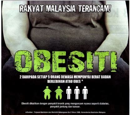 Diterbitkan pada apr 3, 2015. PROGRAM PENDIDIKAN PENCEGAHAN DADAH: OBESITI DI MALAYSIA