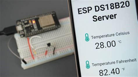 Micropython Ds18b20 Temperature Sensor With Esp32 And Esp8266 Random