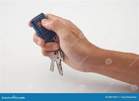 Remote Control With Keys Stock Image Image Of Safety